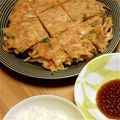 キラキラ726's cooksnap of when they made 我が家のチヂミ～サクサク・モチモチ～.