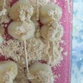 製造番号０１２'s cooksnap of when they made おやつに♪簡単ヘルシー野菜の団子☆.