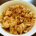 ゆよよ's cooksnap of when they made 鶏肉と塩昆布の炊き込みご飯.