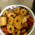 サキノ☆'s cooksnap of when they made ちくわぶと厚揚げのすきやきのタレ煮☆.