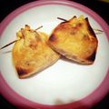 ちゃちゃお∵☆'s cooksnap of when they made ＊油揚げ＊納豆ネギ挟み焼き＊.