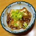 izuzu416's cooksnap of when they made 超簡単☆なめ茸風揚げ出し豆腐☆.