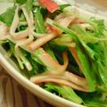 たもたん's cooksnap of when they made 水菜のサラダ★ごま風味.