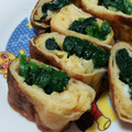 uououuuo's cooksnap of when they made ほうれん草まきまき卵焼き.