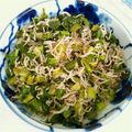 めこぶ's cooksnap of when they made カルシウムたっぷり♪小松菜とじゃこ炒め.