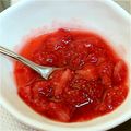 煮干し's cooksnap of when they made シリコンスチーマーで苺ジャム！.