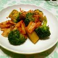 おけまろ's cooksnap of when they made きのことキムチのブロッコリー炒め☆.