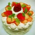 chEk0's cooksnap of when they made 基本のスポンジ生地で作るショートケーキ.