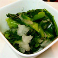 passo19's cooksnap of when they made 小松菜の大根おろし和え♬.