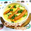 sougo78's cooksnap of when they made ソーセージが美味しい☆豆乳味噌グラタン.