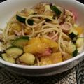 pinegeorge's cooksnap of when they made 生椎茸と新鮮トマトのバジルソースパスタ.