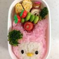 ここちかママ's cooksnap of when they made ラブリーハート卵☆キャラ弁おかずに♪.