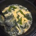 ゆるмαмα's cooksnap of when they made 鶏のゆで汁で作る！ワカ玉スープ.