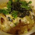 gakky's cooksnap of when they made ５分で出来る♡ちくたま丼.