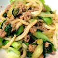 gachapon's cooksnap of when they made 豚肉とチンゲン菜のオイスター炒め.