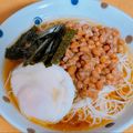 柴犬のお顔☆'s cooksnap of when they made レンジで！温泉たまご.