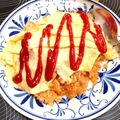 gachapon's cooksnap of when they made ☆昔ながらのチキンオムライス☆.