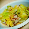 がちょ's cooksnap of when they made キャベツと豚バラ肉のさっと煮 もつ鍋 風.