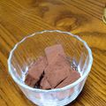 ちび竜's cooksnap of when they made アガー de 生チョコ.