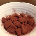 橋もっちゃん's cooksnap of when they made 簡単絶品牛乳でなんちゃって生チョコ.