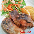 ゆかずと's cooksnap of when they made 米粉を使ってさばの竜田揚げ.