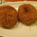 demy427's cooksnap of when they made ちょびっと豪華♪牛肉のペッパーコロッケ.