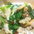 めかまはぉ's cooksnap of when they made アサリと青梗菜の炒め物.