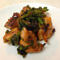 ☆もちもち大福☆'s cooksnap of when they made 塩麹☆鶏肉と菜の花の炒め物.