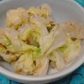 QPはにー's cooksnap of when they made レンジで簡単＊白菜のごまポン和え.