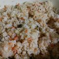 gurakuma's cooksnap of when they made ♡土鍋で炊く塩麹鮭ご飯♡.