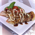 NAGANO久留米's cooksnap of when they made ちくわのたこ焼き風味揚げ.