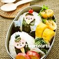 ＴＷＯＨＥＡＲＴＳ's cooksnap of when they made ひな祭りキャラ弁＊三角おにぎりdeお雛様.