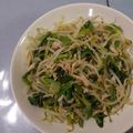 ameangel's cooksnap of when they made ほうれん草ともやしのナムル。.