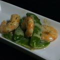 yua888's cooksnap of when they made えびとスナックえんどうのマヨソース.