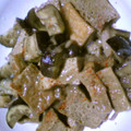 azuki1963's cooksnap of when they made 厚揚げと茄子としめじの味噌炒め煮.