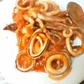 季節外れ's cooksnap of when they made イカと玉ねぎのチリソース.