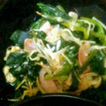 みきぴょ's cooksnap of when they made 簡単*＊ほうれん草ときのこのソテー*＊.