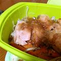 aoto's cooksnap of when they made タジン鍋でカンタン! 鮭ちゃんちゃん焼き.