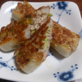 ユノ★メティス's cooksnap of when they made 冷めても美味♫ちくわのつくね焼き.