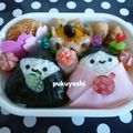 ＊ぷくよし＊'s cooksnap of when they made ✿キャラ弁☆簡単☆ひな祭り✿.