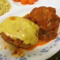 ★☆Ｋ＆Ｍ☆★'s cooksnap of when they made 超簡単！おいしいトマト煮込みハンバーグ☆.
