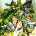 せいじミキ's cooksnap of when they made 簡単♡あと一品～菜の花の卵とじ～.