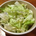 Kurokosho's cooksnap of when they made あの店の味!?　塩キャベツ.