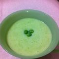 みぃじょ's cooksnap of when they made 夏に！絹さやの冷たいポタージュスープ.