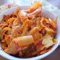 とーみママ's cooksnap of when they made うまい♪キムチ丼.