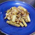 kookuro's cooksnap of when they made バター醤油で♪山芋しめじ炒め.