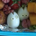 pokopanda's cooksnap of when they made ウズラの小トトロ(キャラ弁).