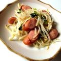 ＭＡｉ⁂'s cooksnap of when they made もやしとウインナーの味ぽんマスタード♪.