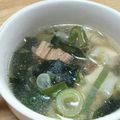 デヴリン's cooksnap of when they made 絹ごし豆腐ともやしのコンソメスープ.