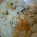 まさyuki's cooksnap of when they made 塩こんぶで♡野菜たまごチャーハン.